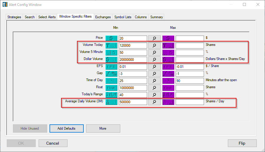 Example lanes: broad vs tight liquidity constraints